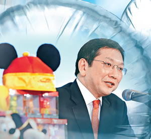 香港迪士尼樂園度假區行政總裁金民豪
