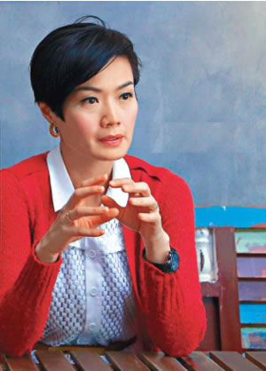 昔日在「公仔箱」做女主播的方健儀，今日已開展自由人生涯。