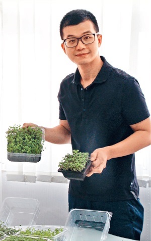 鄔俊賢本來從事翻譯,後來成為了種子專家,2012 年決意創業,坦言工作已經做慣做熟,算是得心應手。