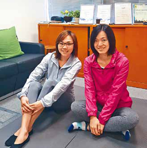 "We enjoyed our lunch yoga and especially the room set up is very relaxing. It's a nice place to recharge ourselves, thanks HR team!"