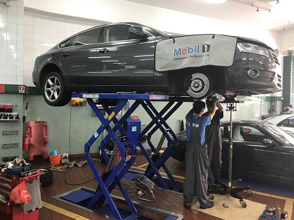 在路面行駛的車輛愈來愈多,汽車維修服務需求上升。