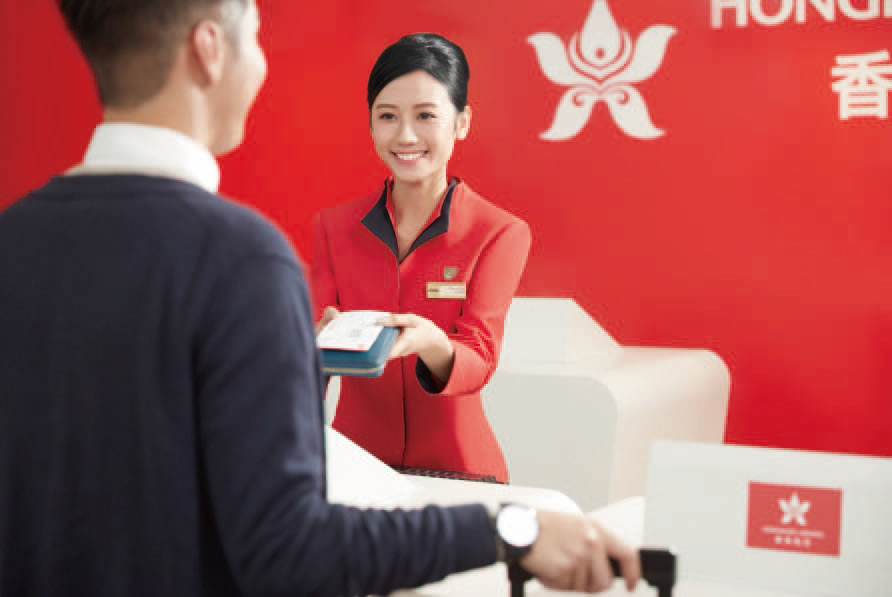 香港航空的服務團隊專業親切。