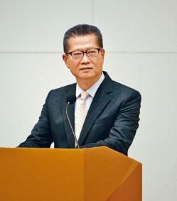 陳茂波直言,如何善用盈餘充滿挑戰。