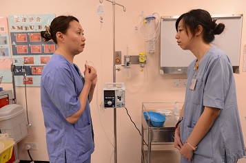 調解員已成功協助丁護士和黃護士打破僵局。