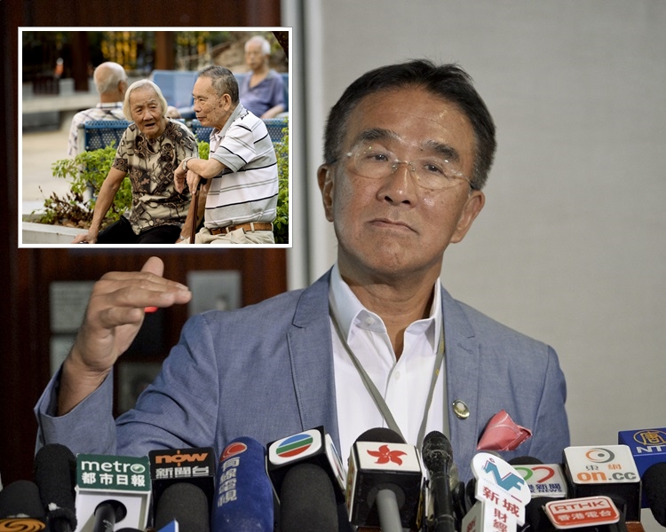田北辰表示,可以考慮支持有關措施,但政府要調整其他援助。 資料圖片