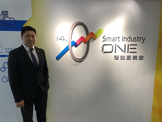 根據生產力局提供的資訊，近60至70%的企業仍未全面智能自動化。圖為生產力促進局負責工業4.0的首席顧問單銘賢。