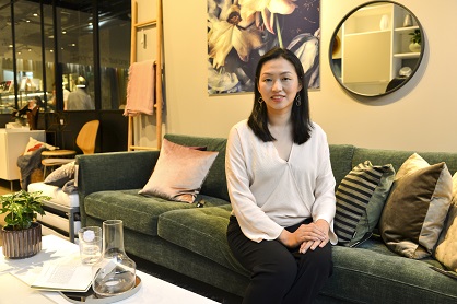 A Matter of Design董事周凱瑜期望,為顧客採購最合適的家品,享受「hygge」的舒適生活。