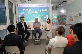 信和創意研究室佔地約三千呎,展出數十項科研產品,供團體預約參觀。