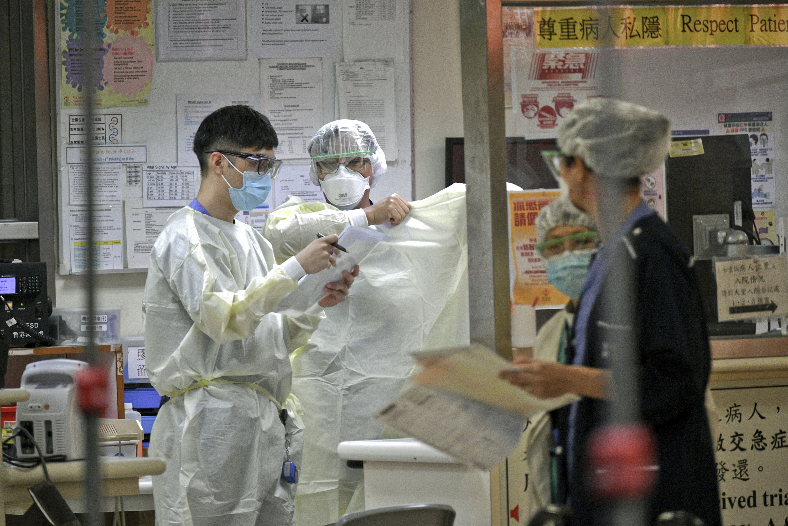 勞工處拒列新冠肺炎為職業病。 