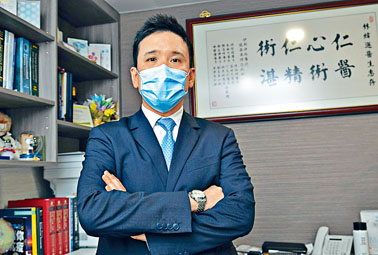 林緯遜表示,傳染病科不及其他專科「吃香」。