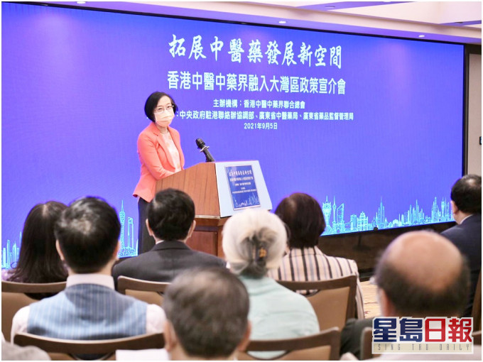 陳肇始在國家支持下,特區政府一直致力發展中醫藥。
