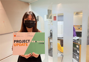 Cherry以出色工作表現,令僱主認同Project Update理念,該公司至今已先後透過計劃聘請了八位學員為正式員工。