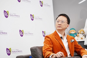 陳家亮分享對醫療創科的獨到看法。
