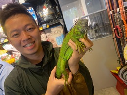 李詠豪指近年棄養寵物蛇及蜥蜴情況嚴重,預期蛇年將掀養蛇潮,未來棄養情況恐惡化。