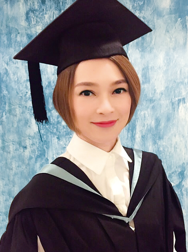 歐倩怡先後修讀基礎班及文憑、市場及管理學學士及食物及營養學榮譽理學士。